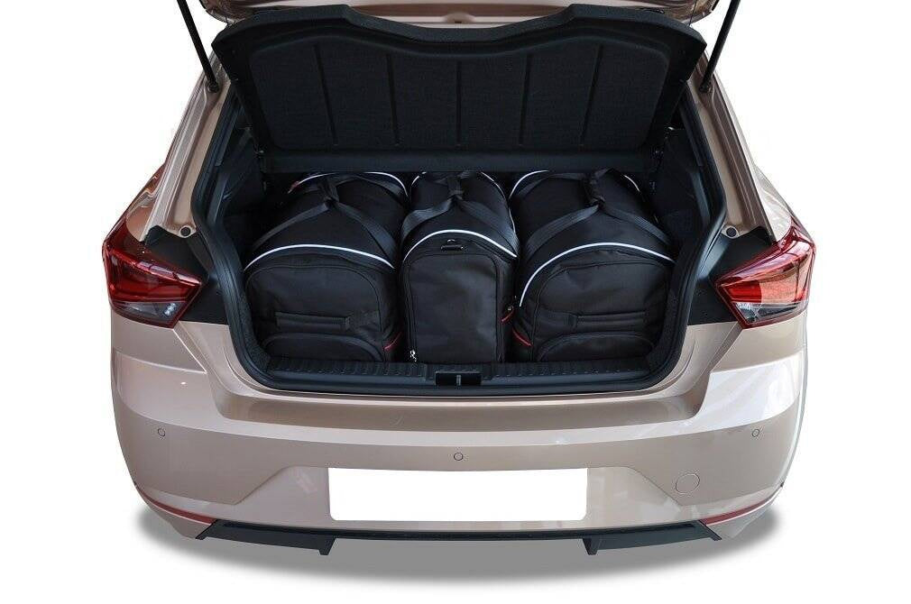 SEAT IBIZA HATCHBACK 2017+ KOFFERRAUMTASCHEN SET 3 STK