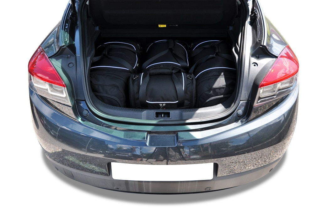 RENAULT MEGANE COUPE 2008+2016 KOFFERRAUMTASCHEN SET 4 STK