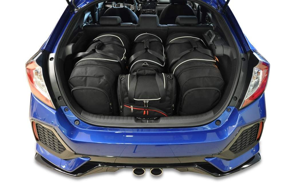 HONDA CIVIC HATCHBACK 2017-2021 KOFFERRAUMTASCHEN SET 4 STK