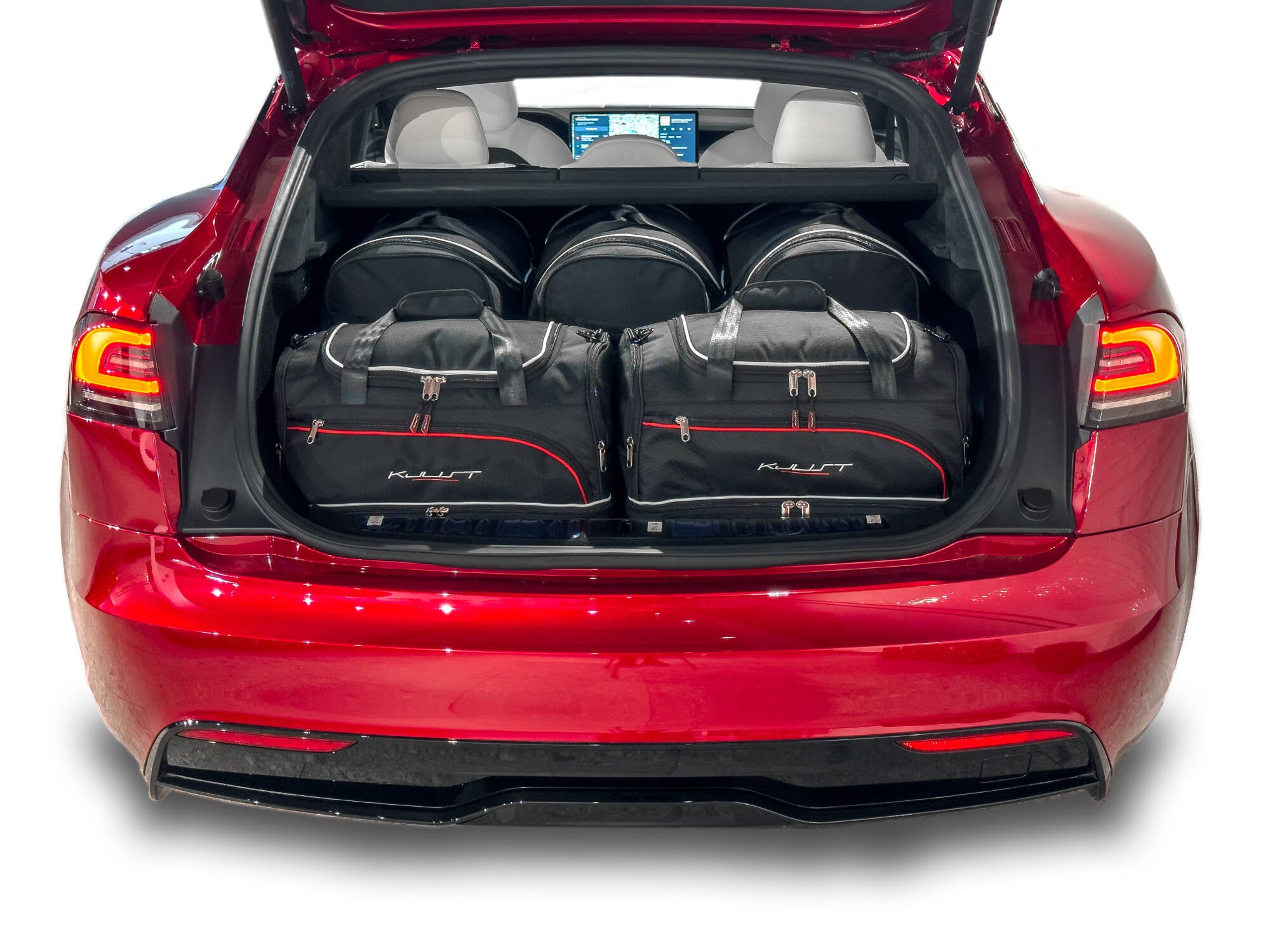 TESLA MODEL S EV 2021+ KOFFERRAUMTASCHEN SET 7 STK