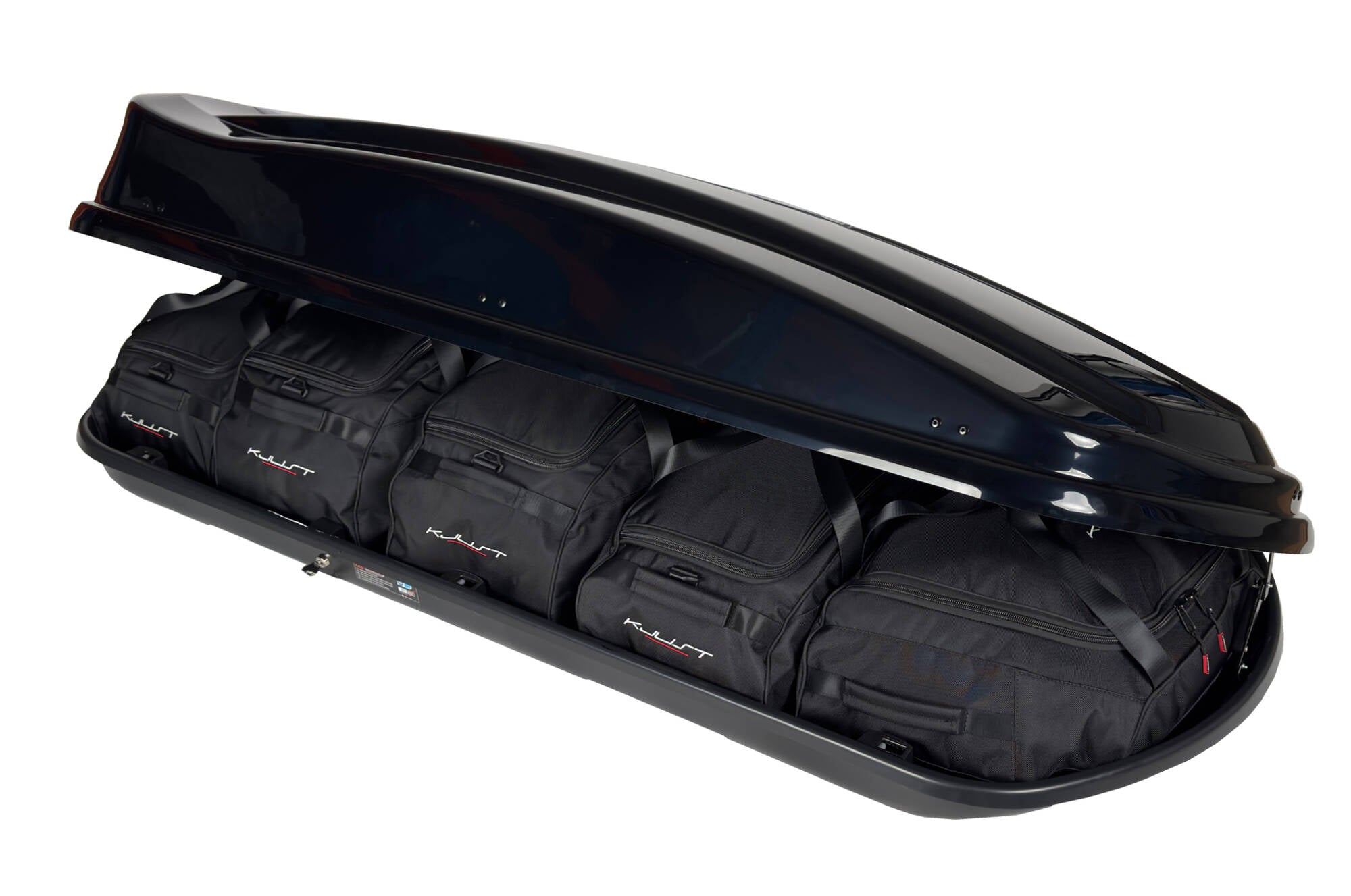 KJUST TASCHEN SET 5 STK FÜR DACHBOX LEVUP SPACE 530 DUO
