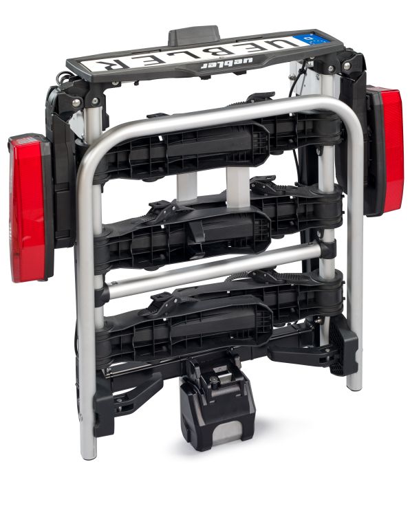 UEBLER H31 S DC Fahrradträger 3 Räder 90 Grad faltbar Rückfahrkontrolle