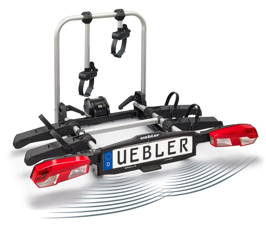 UEBLER H21 Z DC Fahrradträger mit 90 Grad Abklappung Rückfahrkontrolle