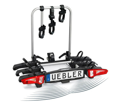 UEBLER i31 Z DC Fahrradträger 3 Räder faltbar Rückfahrkontrolle
