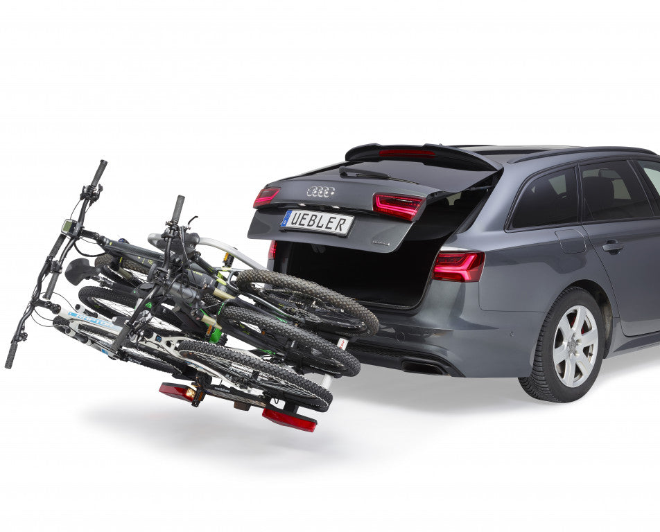 UEBLER i31 Fahrradträger 3 Räder faltbar Rückfahrkontrolle