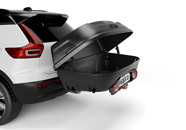 HAPRO Boxer L Heckbox Hartschale schwarz Set inkl. Plattform 420L