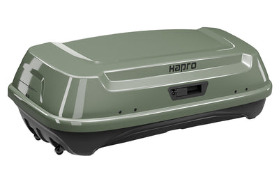 HAPRO Boxer L Heckbox Hartschale grün Set inkl. Plattform 420L