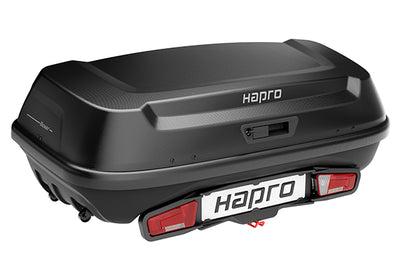 HAPRO Boxer L Heckbox Hartschale schwarz Set inkl. Plattform 420L