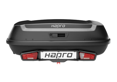 HAPRO Boxer L Heckbox Hartschale schwarz Set inkl. Plattform 420L