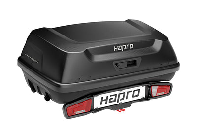 HAPRO Boxer M Heckbox Hartschale schwarz Set inkl. Plattform 340 L