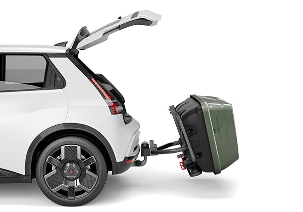 HAPRO Boxer M Heckbox Hartschale grün Set inkl. Plattform 340 L