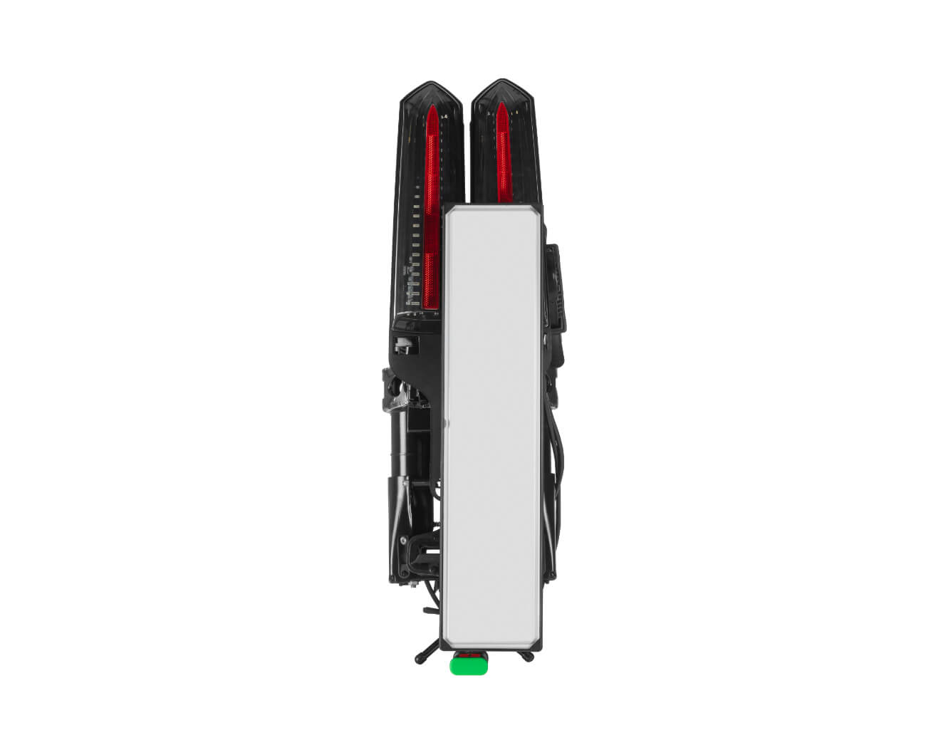 compact 2e+1 FIX4BIKE Fahrradheckträger für 2 Fahrräder inkl. Tragetasche mit FIX4BIKE-Verschluss