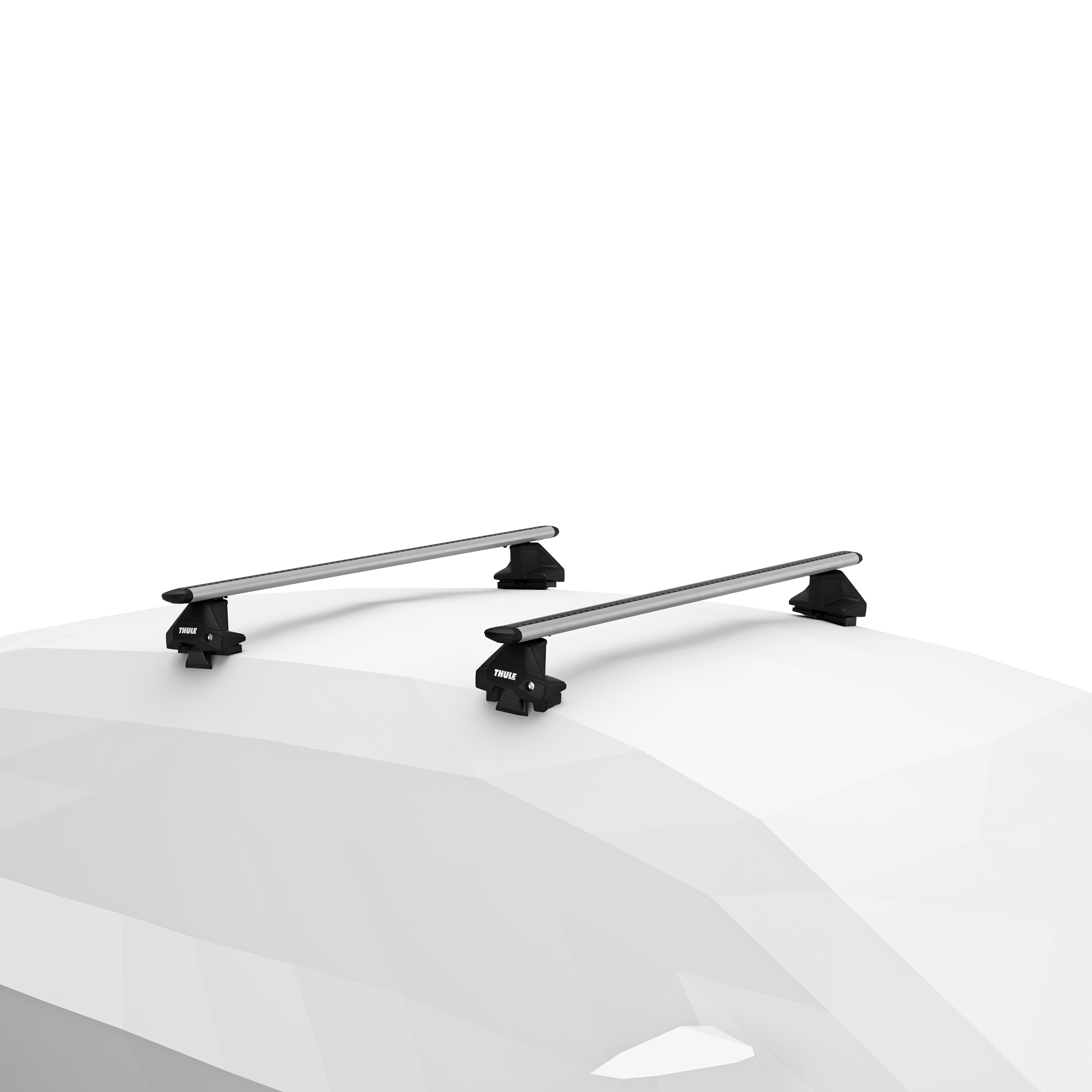 Dachträger Komplettset WingBar Evo silber Infiniti Q30 5-T Schrägheck 2016-2019 Befestigungspunkte (Fixpunkte)