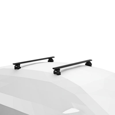 Dachträger Komplettset WingBar Evo black/schwarz Infiniti Q30 5-T Schrägheck 2016-2019 Befestigungspunkte (Fixpunkte)