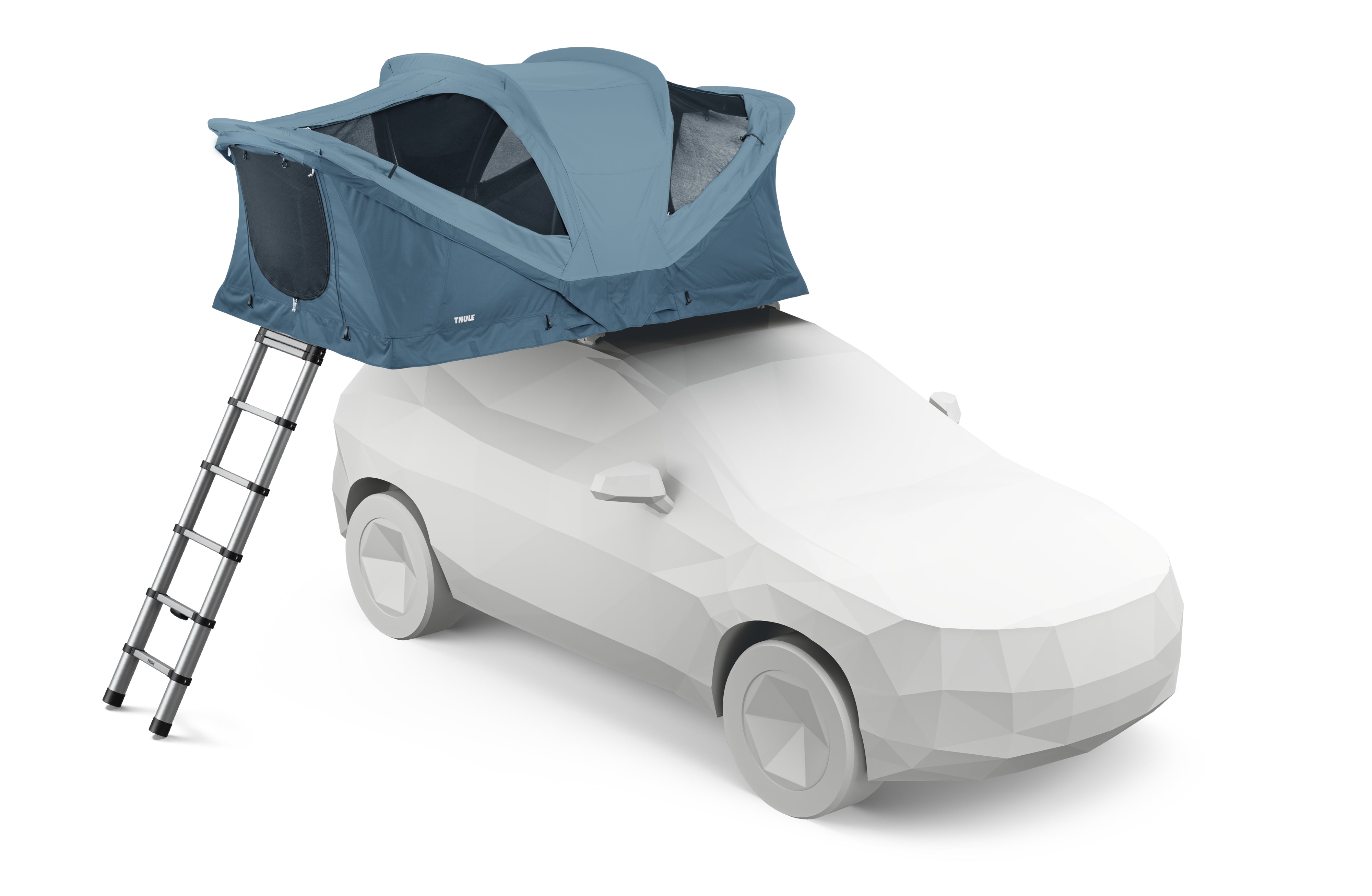 Thule Approach 2 M Dachzelt – Dark Slate: Panorama-Komfort für 2-3 Personen