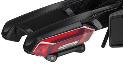 Thule Epos 3 ParkSecure – Faltbarer Anhängerkupplungs-Fahrradträger für 3 Bikes mit integrierten Parksensoren