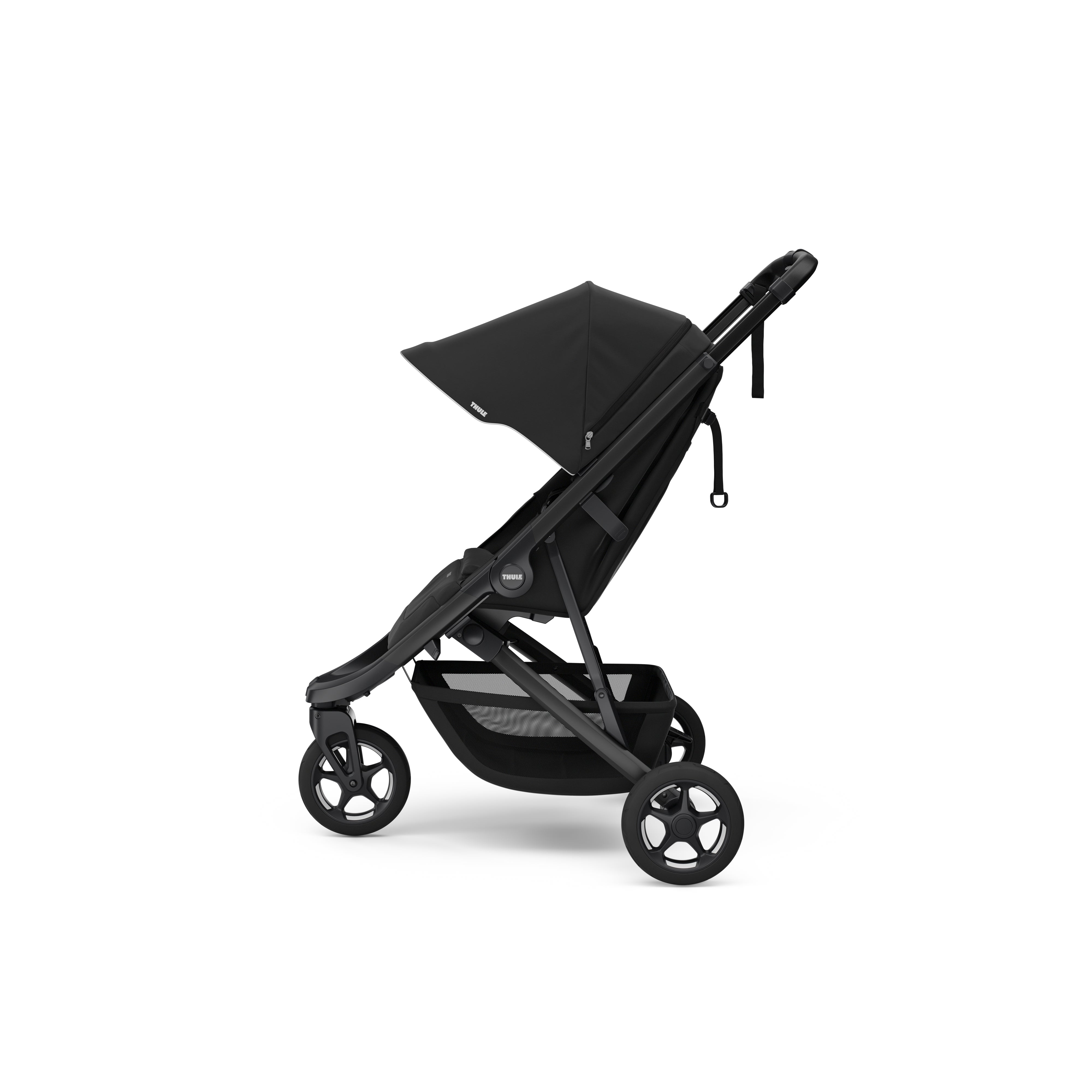 Thule Spring 2 Kompakter All-Terrain-Kinderwagen – Black / Midnight Black