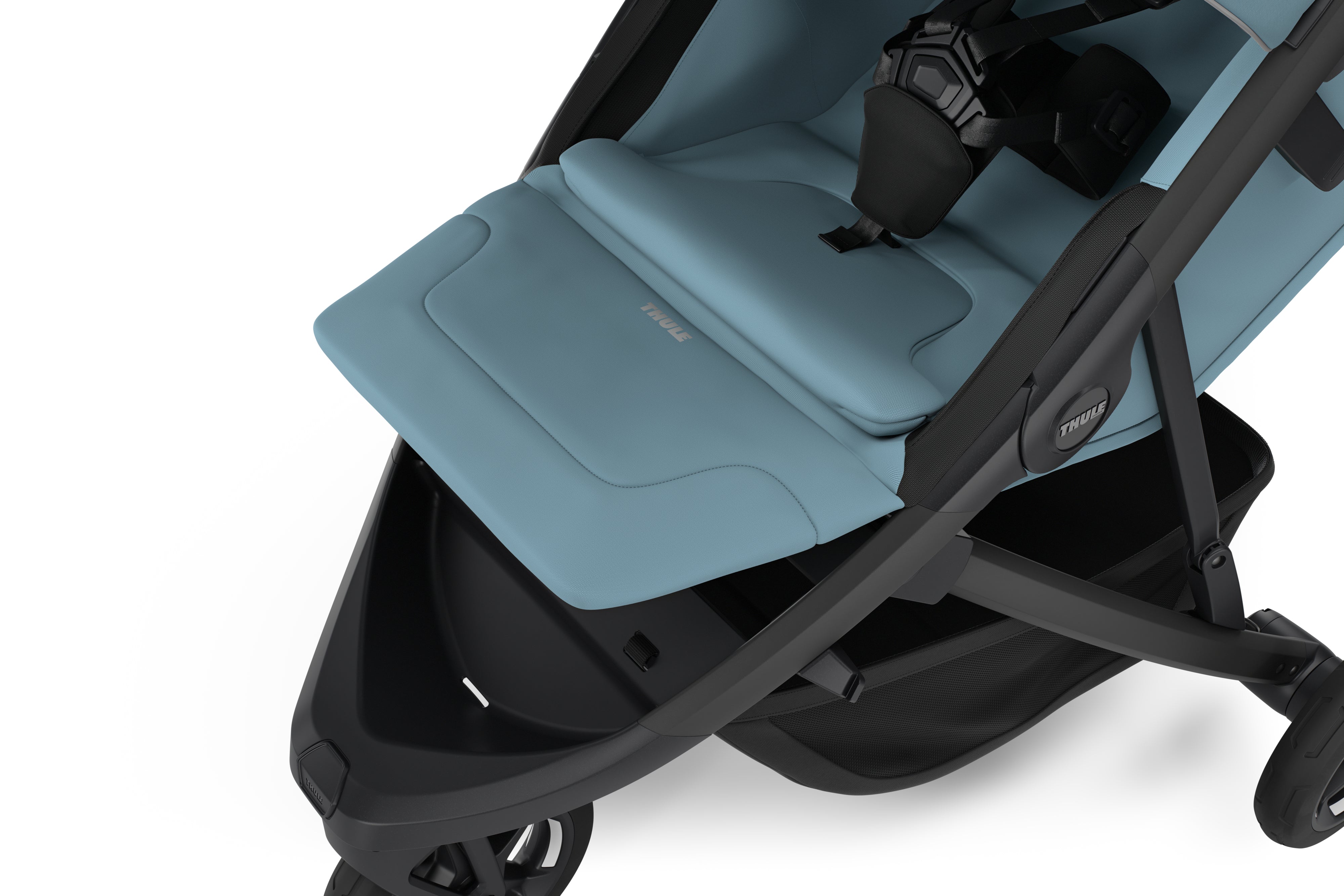 Thule Spring 2 Kompakter All-Terrain-Kinderwagen – Mittelblau