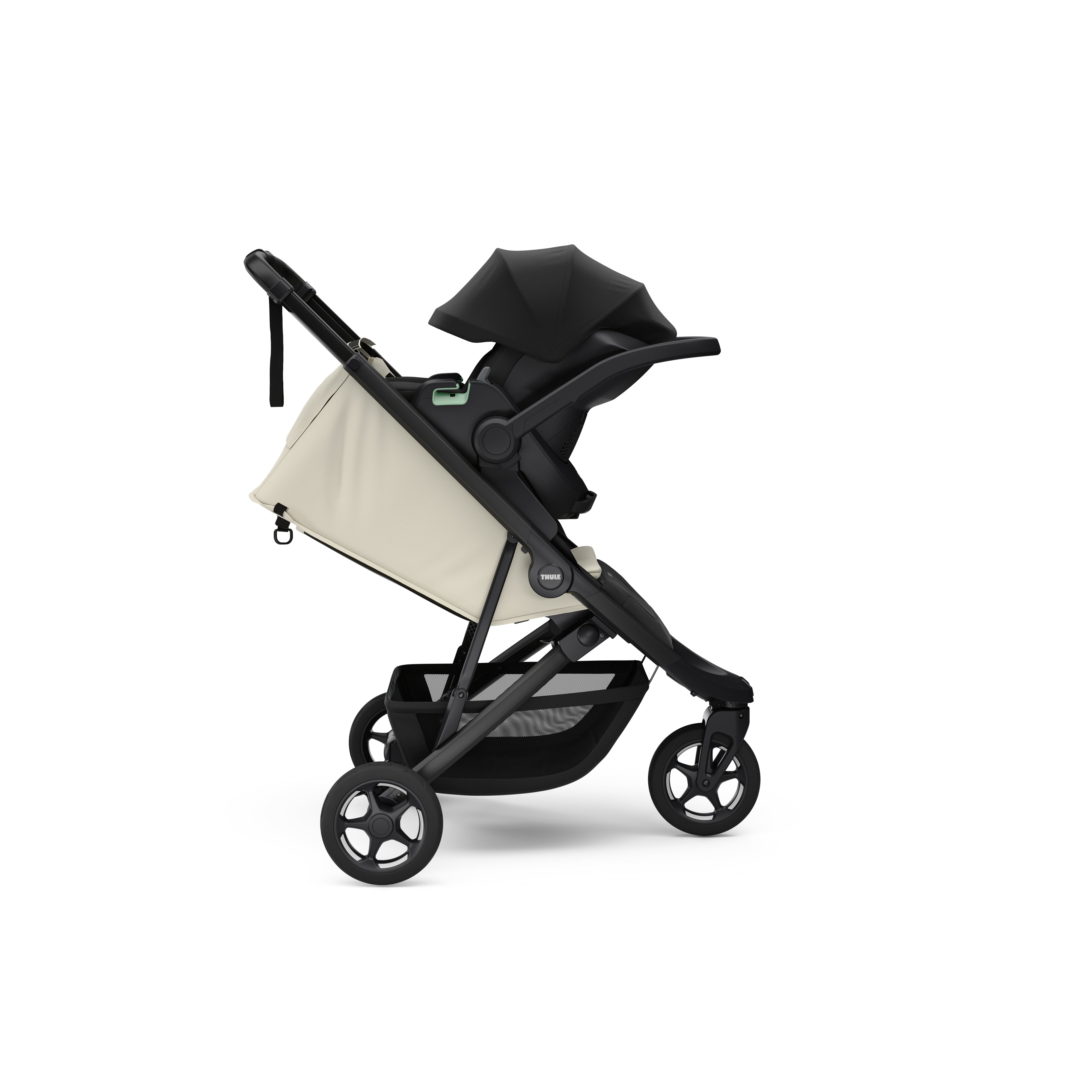 Thule Spring 2 Kompakter All-Terrain-Kinderwagen – Soft Beige