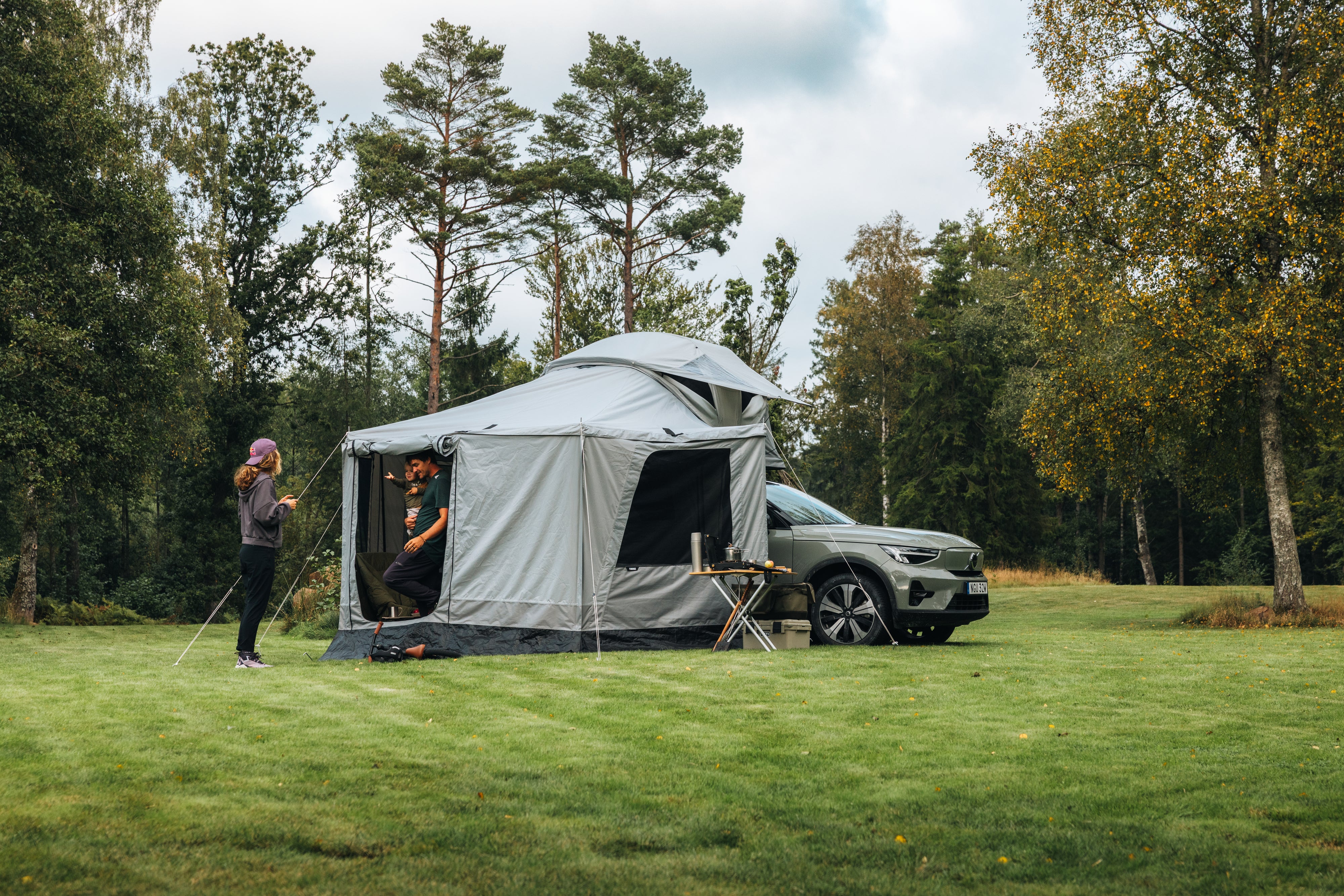 Thule Approach Awning 2 Walls L – Seitenwände für Dachzeltmarkise Approach