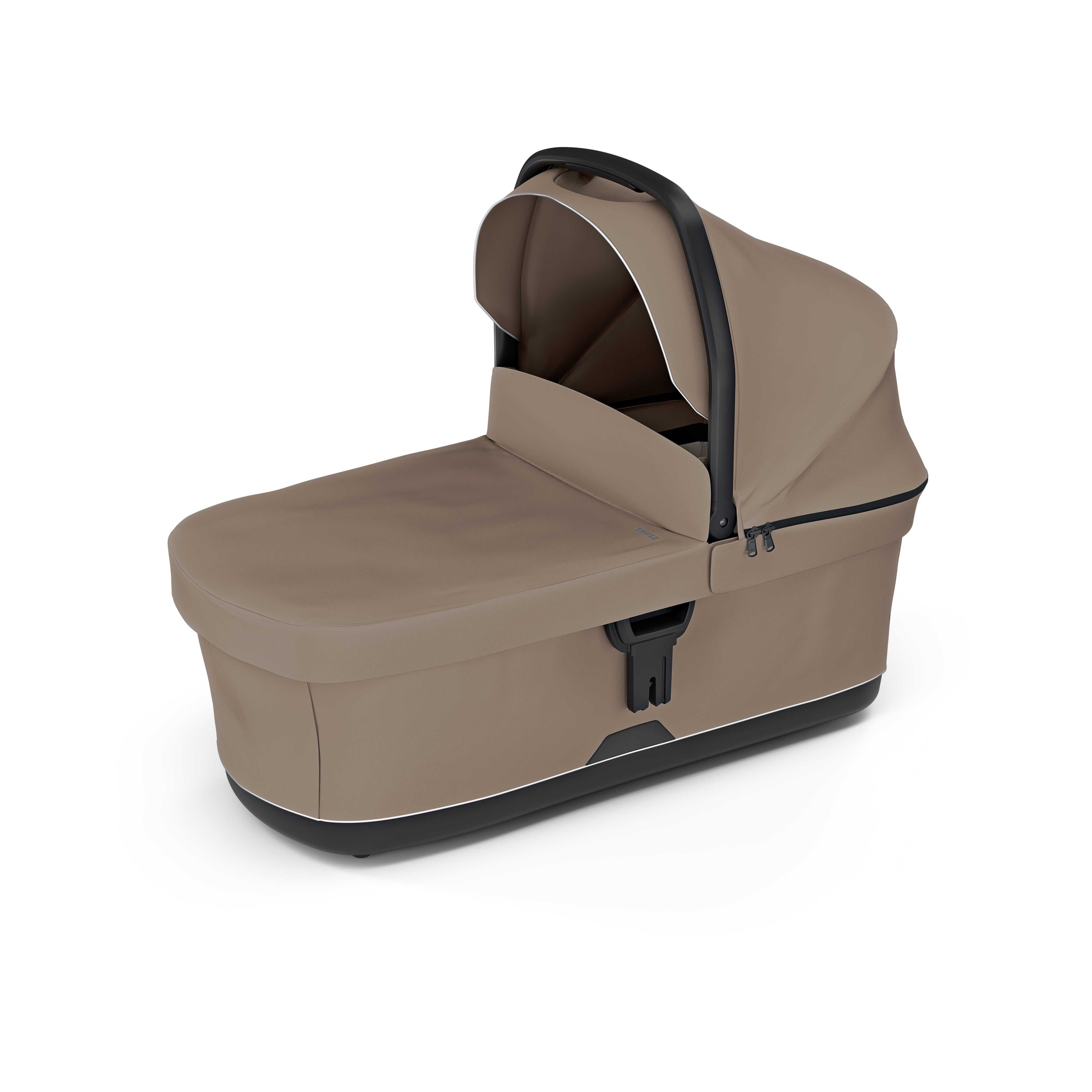 Thule Sleek 2 Kombikinderwagen Bundle – Getöntes Taupe – Inkl. Babywanne