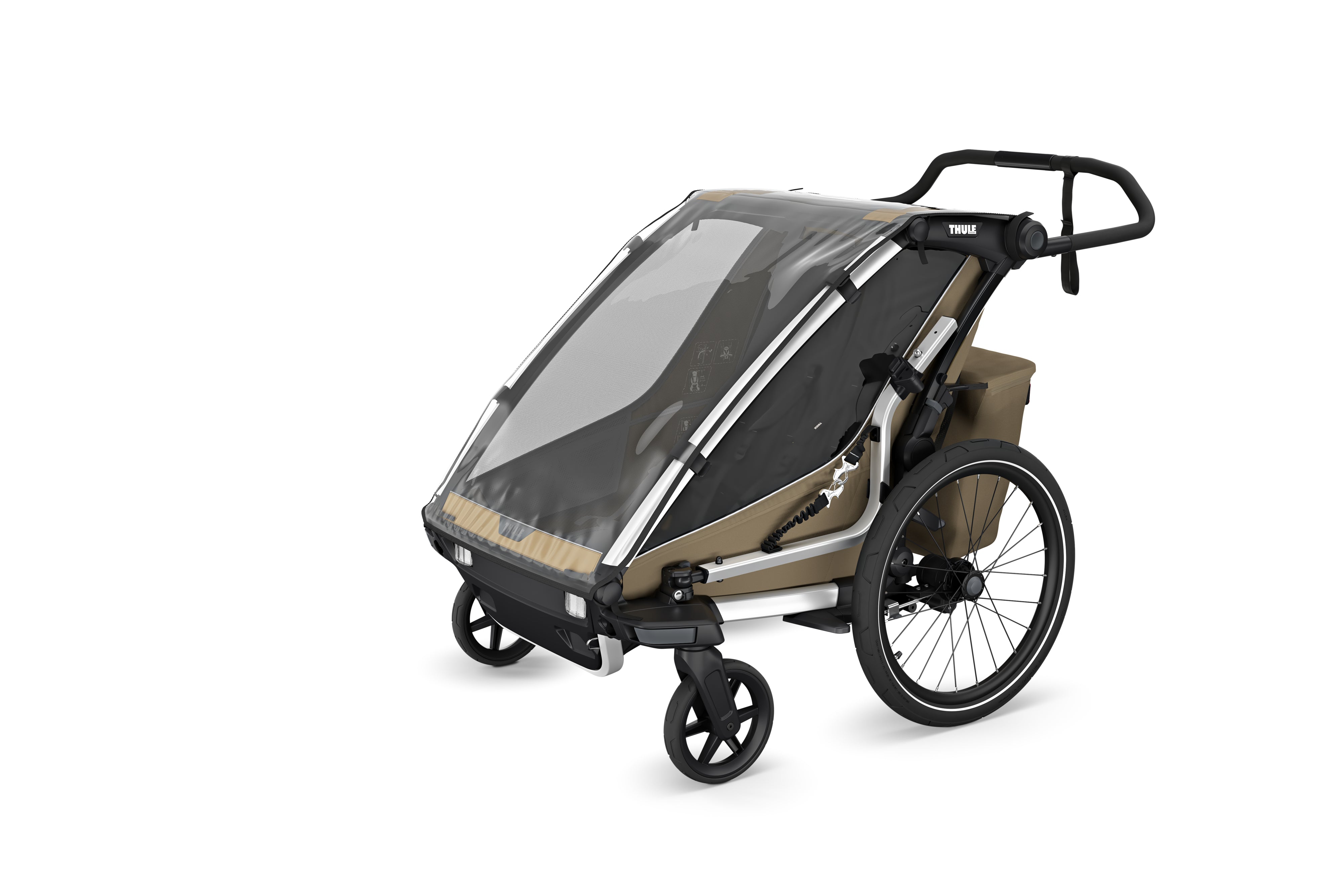 Thule Chariot Cross 2 double Faded Khaki
