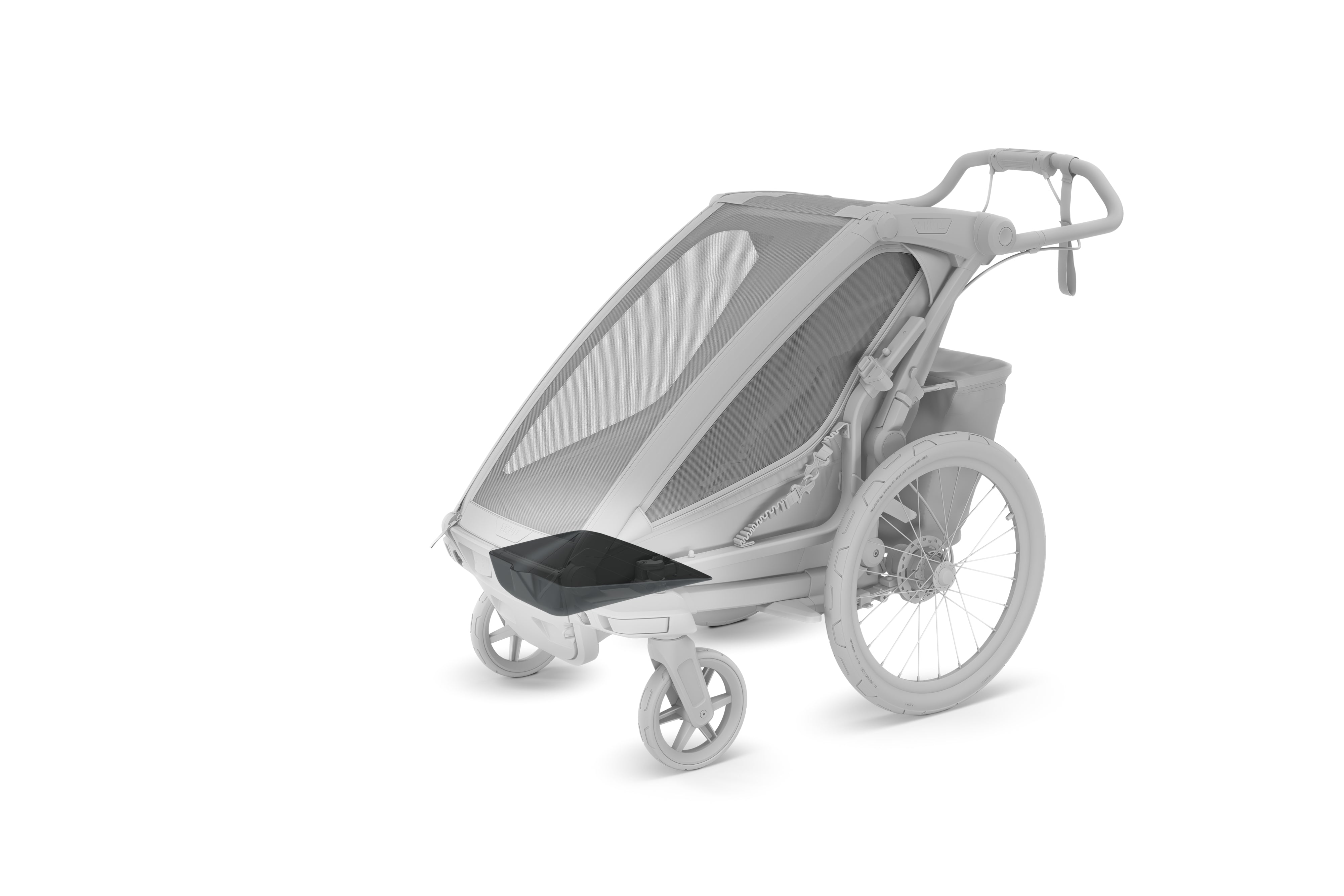 Thule Bodenmatte aus Gummi für einen Multisport-Anhänger single