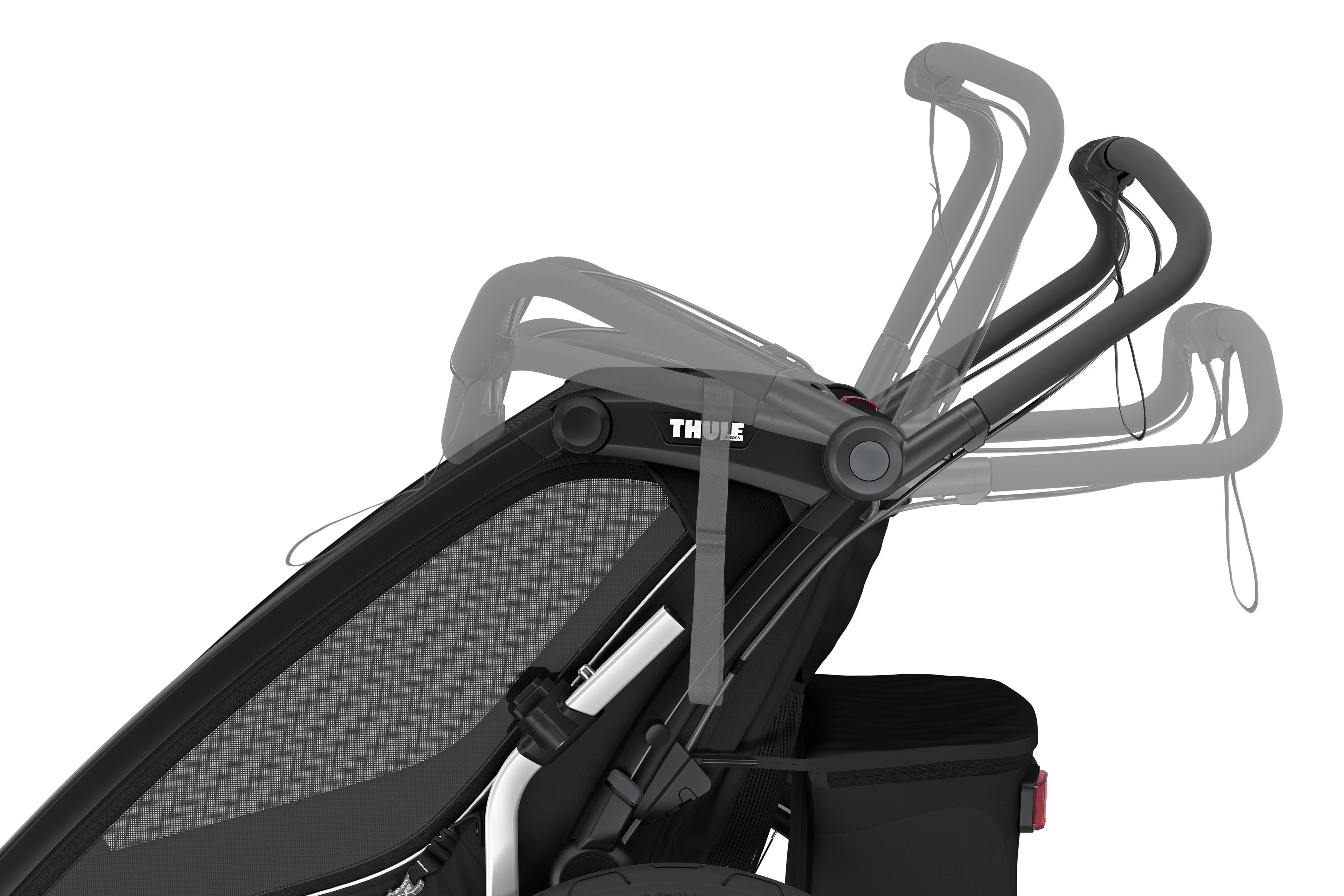 Thule Chariot Sport 2 doppel Multisport-Fahrradanhänger schwarz 2025