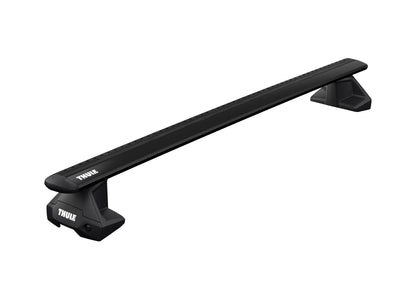 Dachträger Komplettset WingBar Evo black/schwarz Infiniti Q30 5-T Schrägheck 2016-2019 Befestigungspunkte (Fixpunkte)