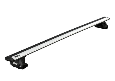 Dachträger Komplettset WingBar Evo silber Volkswagen Transporter 2T / 4-T Einzel-Doppelkabine (T5 / T6) 2010→ Befestigungspunkte (Fixpunkte)