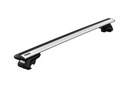 Dachträger Komplettset WingBar Evo silber Volvo XC90 2002-2014 Offene Dachreling (Erhöhte Reling)