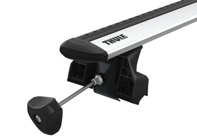 Dachträger Komplettset WingBar Evo silber BMW 2er Active Tourer 5-T MPV 2014→ Integrierte Dachreling geschlossen