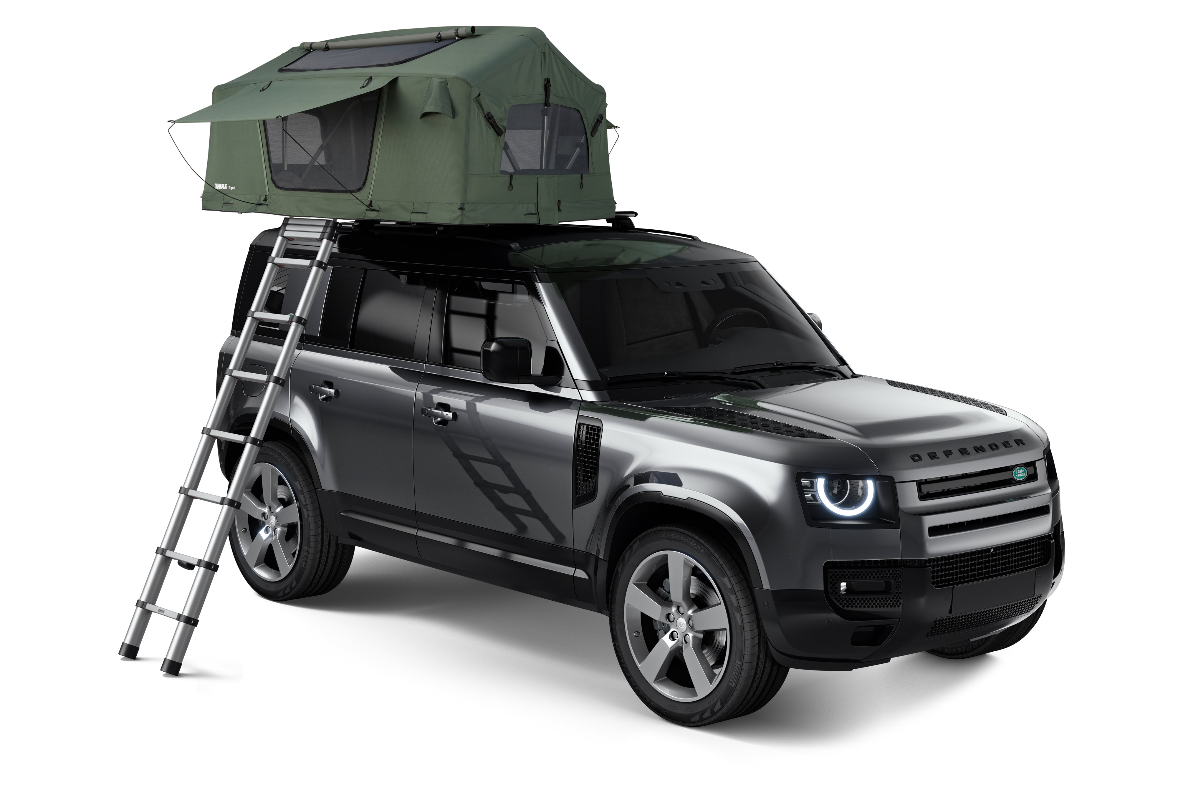 Thule Foothill 2-Personen-Dachzelt agavengrün