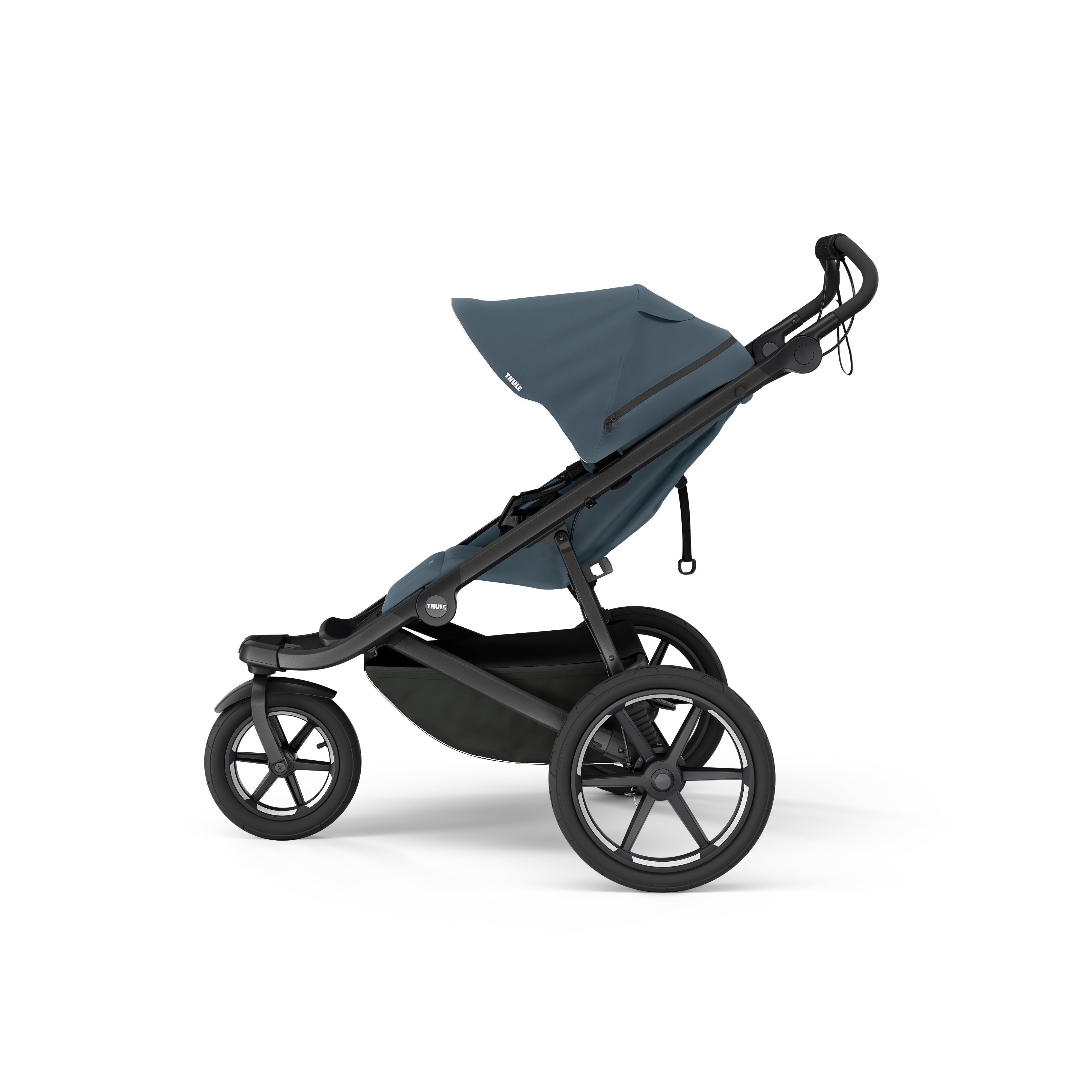 Thule Urban Glide 3 Geländekinderwagen – Dunkler Schiefer | Jogging-Kinderwagen für Stadt &amp; Gelände