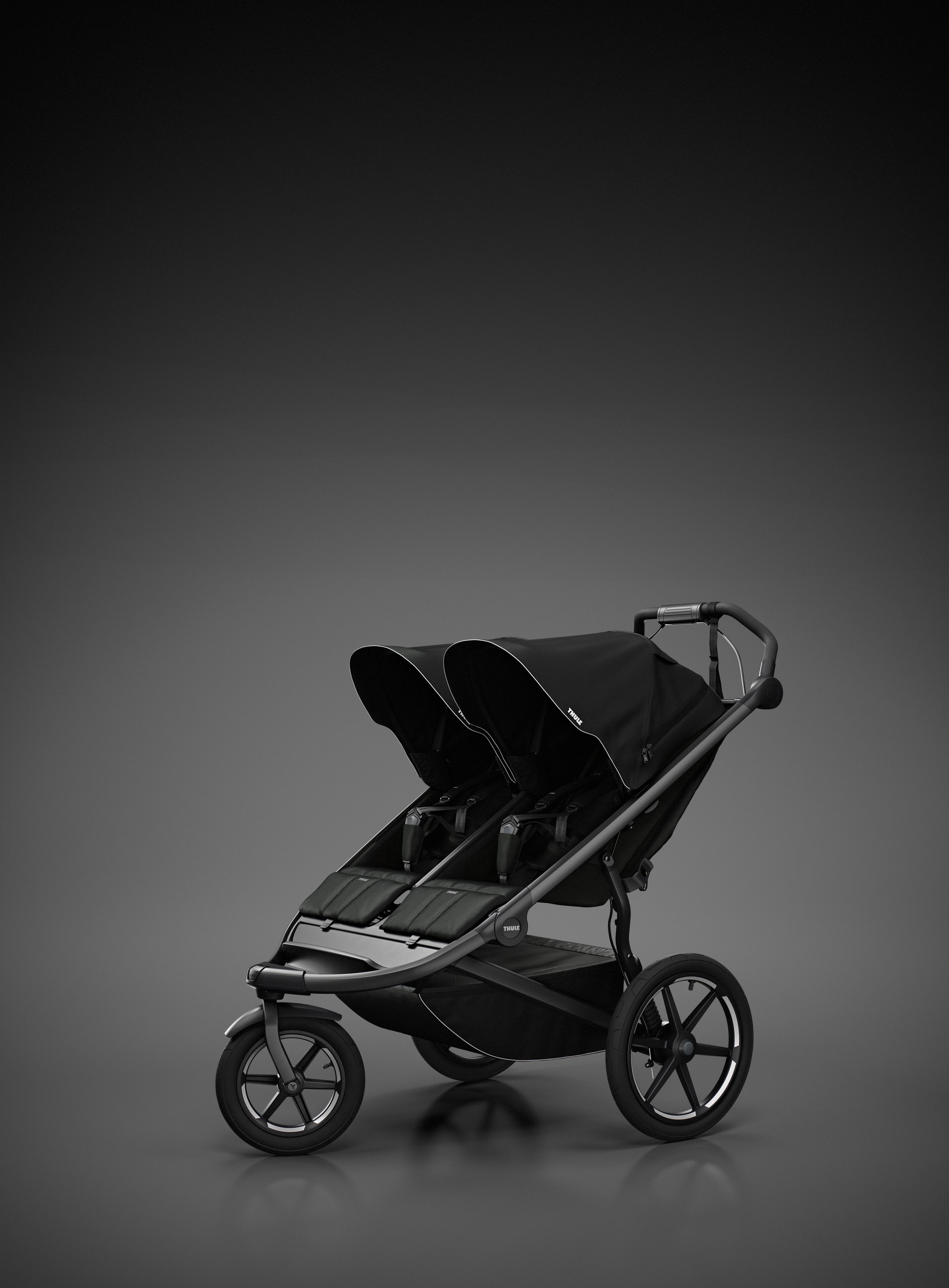 Thule – Urban Glide 3 Double – Zwillingssportwagen – Doppelbuggy – Black
