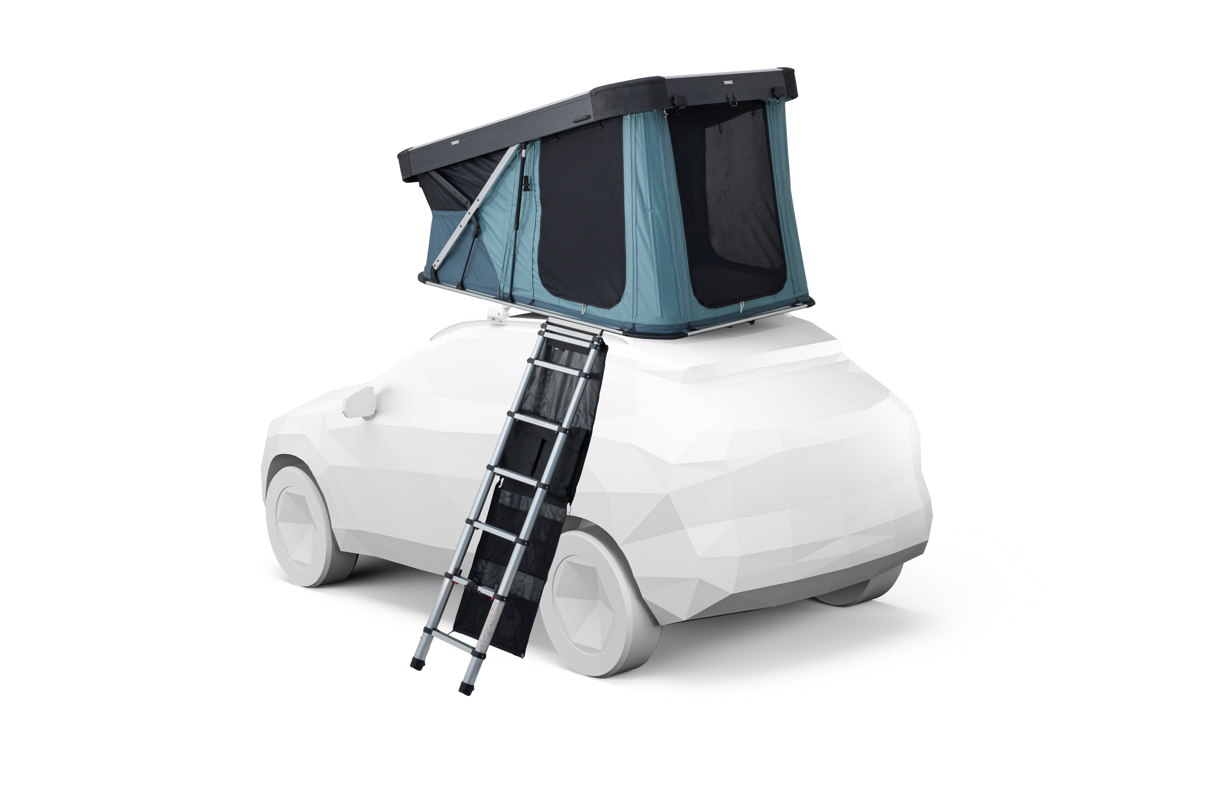 Thule Widesky Hartschalen-Dachzelt – Aerodynamisch, Schnellaufbau & Panoramafensterer Dunkelschiefer Sonderpreis bis 28.02.2026