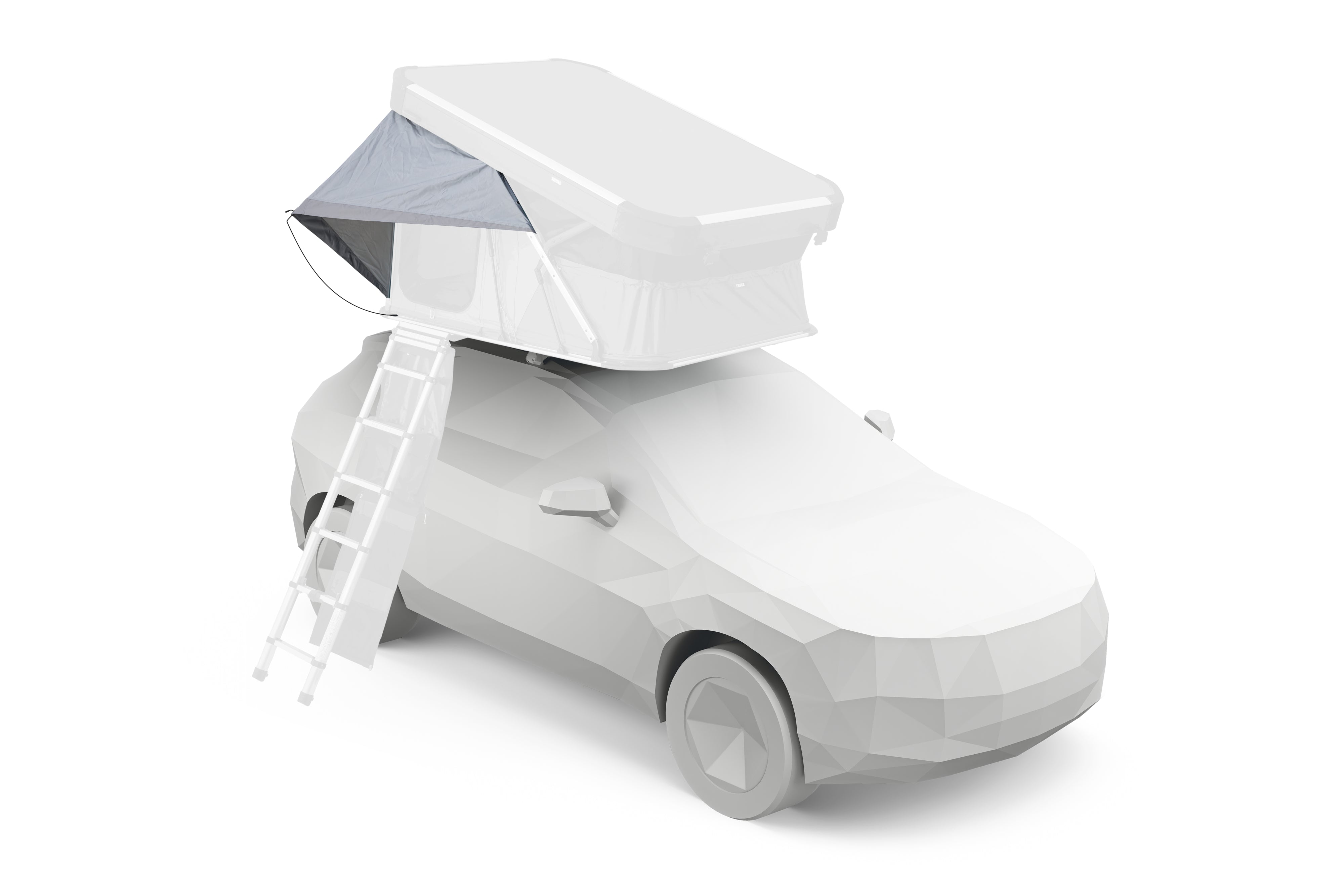 Thule Widesky Side Door Rainfly – Regenschutz für den Seiteneinstieg Ashland Grau