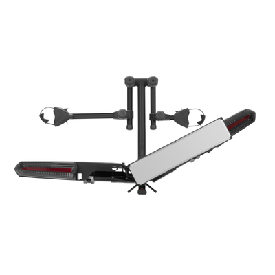 compact 2e+1 FIX4BIKE Fahrradheckträger für 2 Fahrräder inkl. Tragetasche mit FIX4BIKE-Verschluss