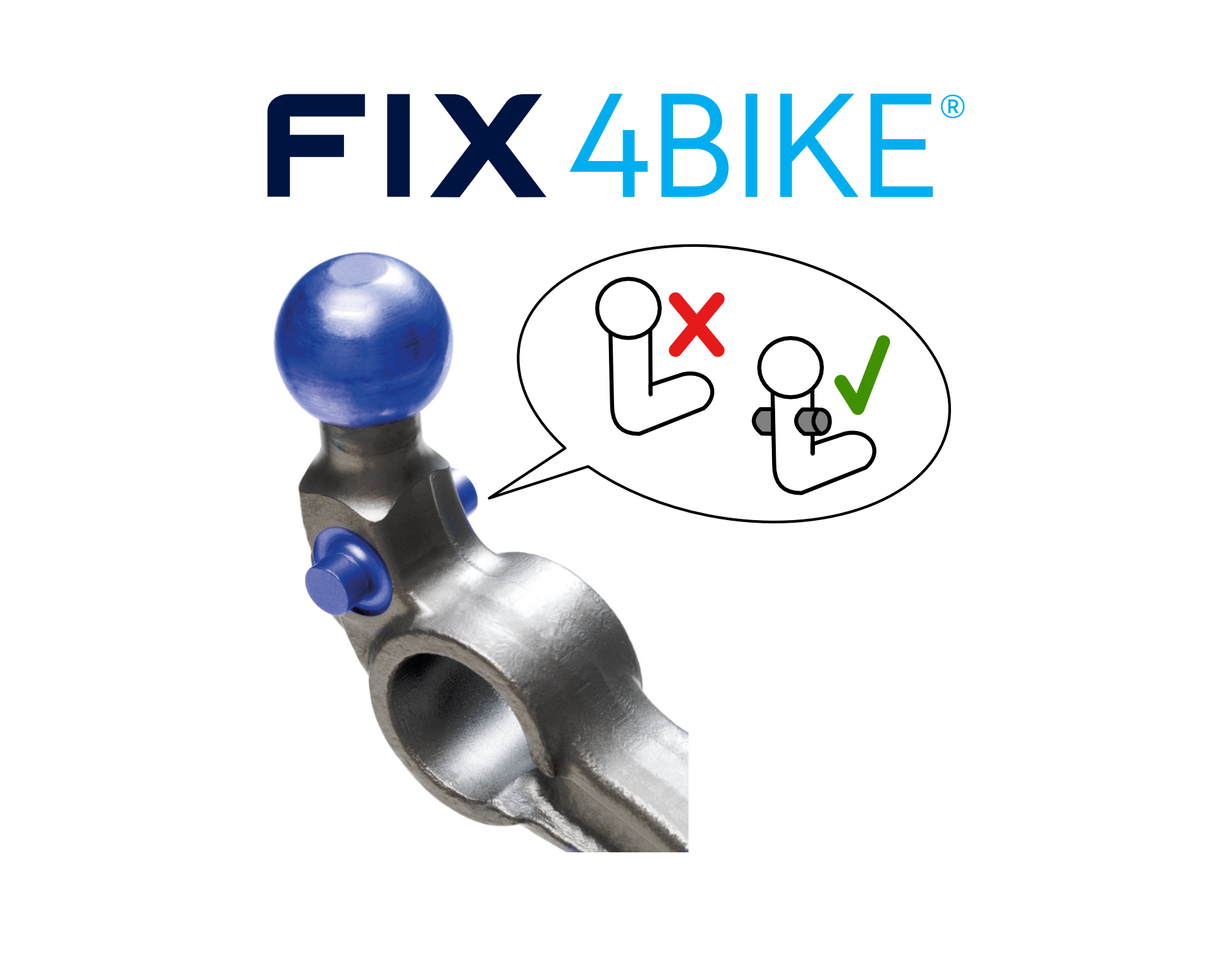 compact 2e+1 FIX4BIKE Fahrradheckträger für 2 Fahrräder inkl. Tragetasche mit FIX4BIKE-Verschluss