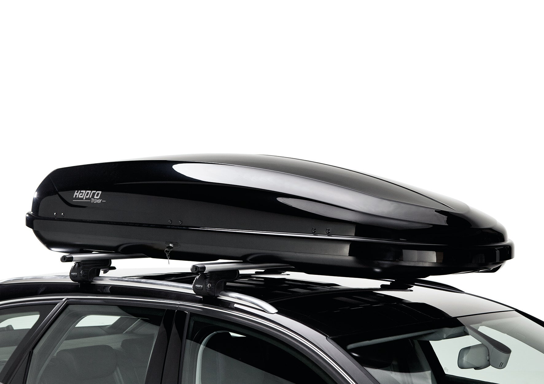 Dachbox Hapro Traxer 8.6 Brilliant Black 530 Liter 215 x 90 x 43 cm