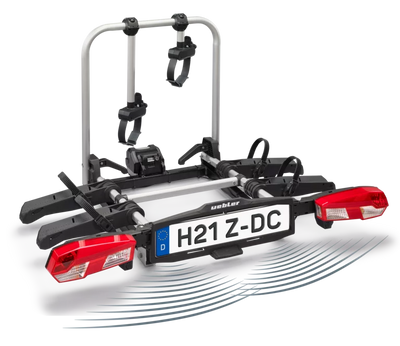 UEBLER H21 Z DC Fahrradträger mit 90 Grad Abklappung Rückfahrkontrolle