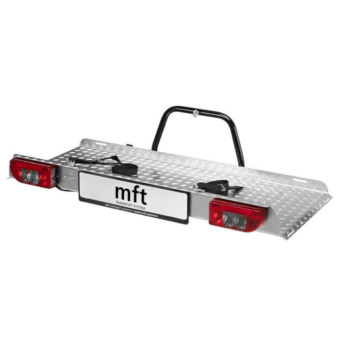 BackPack Transportplattform aus Aluminium inkl. 2 Zurrbändern zur Ladungssicherung