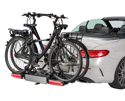 compact 2e+1 FIX4BIKE Fahrradheckträger für 2 Fahrräder inkl. Tragetasche mit FIX4BIKE-Verschluss