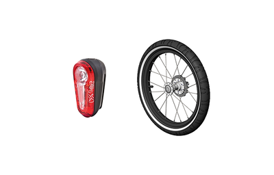 Croozer Yuuna 2 Modularer Fahrradanhänger – Kid, Dog & Cargo – Moonlight Black