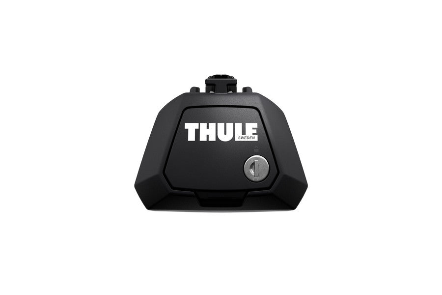Thule 7104 Raised Rail Evo Fusssätze 4er Set für Fahrzeuge mit offener Dachreling 710410